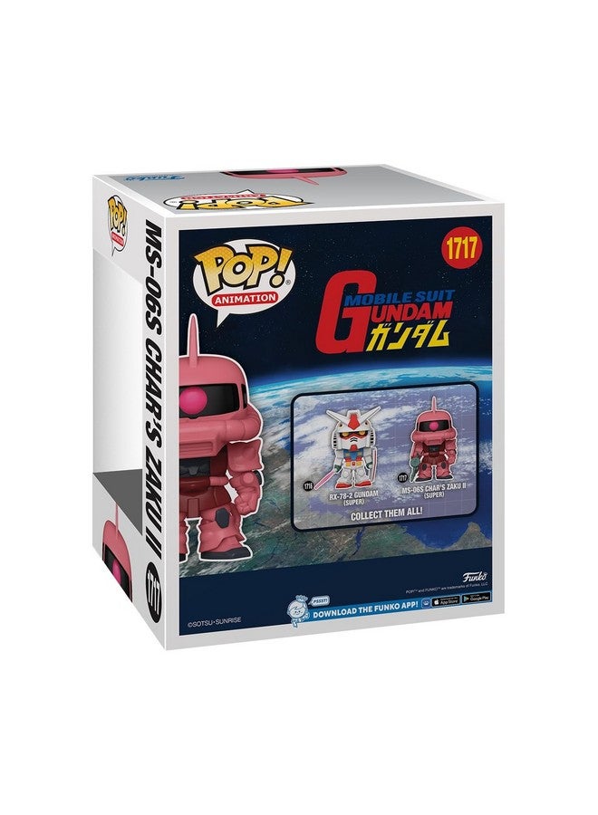 Funko Funko Pop Super: Mobile Suit Gundam - MS-06S CHAR'S Chars Zaku Ii Ii - Collectable Vinyl Figure - Gift Idea - Official Merchandise - Toys for Kids & Adults - Anime Fans - Model Figure for Collectors  - Image 3