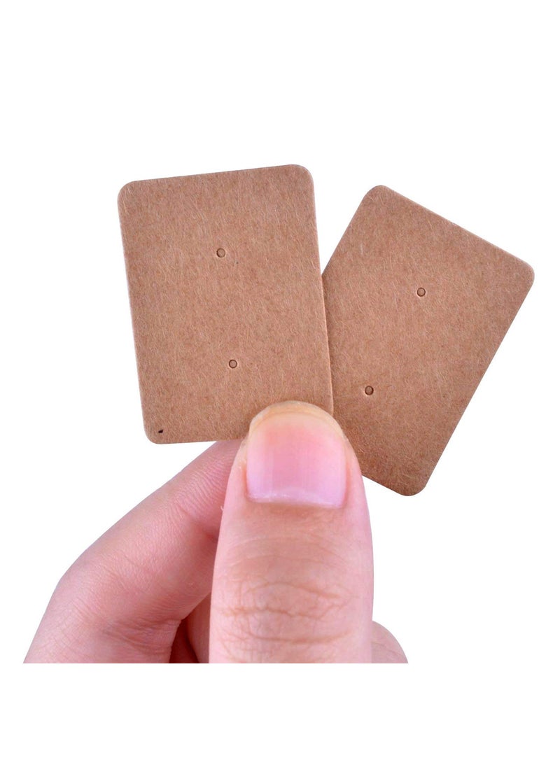 Atmiyamart Atmiyamart Kraft Earring Display Tags Jewelry Package Hanging Cards Handmade Gift tag 100pcs 25 x 35cm  - Image 2