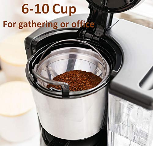 YEOSEN Reusable #4 Cone Shape Coffee Filter Permanent 6-10 Cup Stainless Steel Coffee Filter for Cuisinart Maker Ninja Coffee Bar Brewer -BPA Free - Image 4