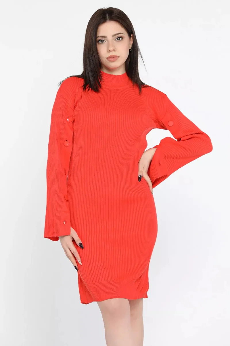 جولسلي Ribbed Knit Dress
