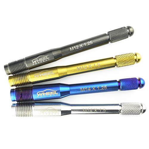 WHEEL CONNECT Wheel Alignment Pin, M14X1.5 Wheel Hanger, Rim Stud Pilot Pin,Guide Studs. Tool for Changing Tires on Cars with Lug Bolts. Made of Stainless Steel.Metric 14 x 1.50. - Image 5