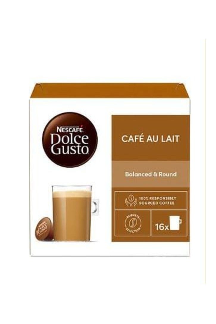 Nescafé Nescafe Dolce Gusto Cafe au lait - 16 Capsules 
