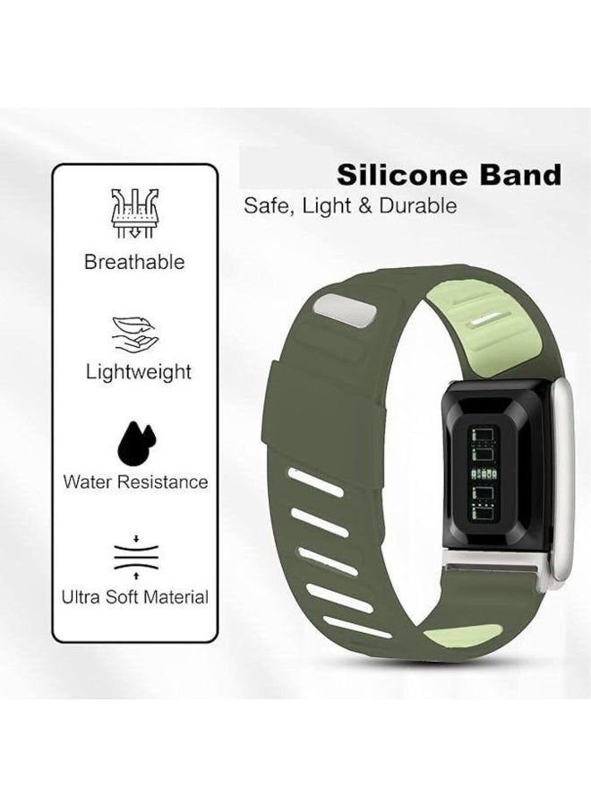 TEMPO SportFlex Silicone Strap for Whoop 5.0 One & Peak, Waterproof & Sweatproof Band with U Shaped Connector - Premium Fitness Accessory | NOT for Gen 4 - Image 2