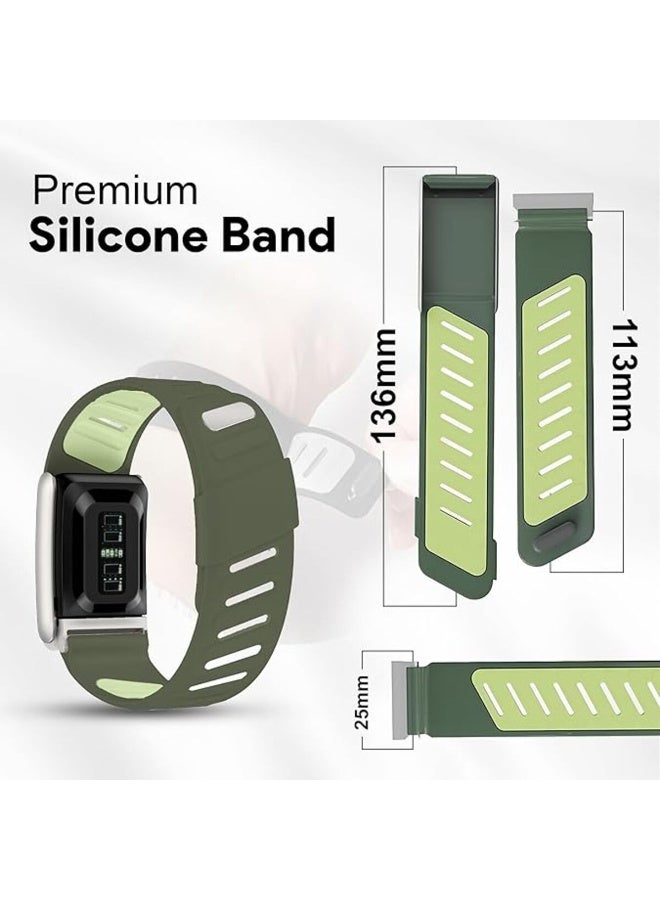 TEMPO SportFlex Silicone Strap for Whoop 5.0 One & Peak, Waterproof & Sweatproof Band with U Shaped Connector - Premium Fitness Accessory | NOT for Gen 4 - Image 3