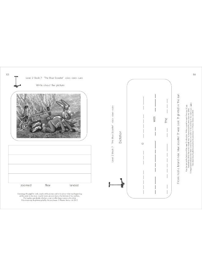 Phonic Books Dandelion Readers Reading and Spelling Activities Vowel Spellings Level 2: Two to three spellings for each vowel sound  - Image 4