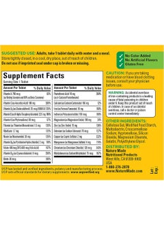 Nature Made Multivitamin Tablets With Vitamin D3 And Iron 130 Count For Daily Nutritional Support  - Image 2