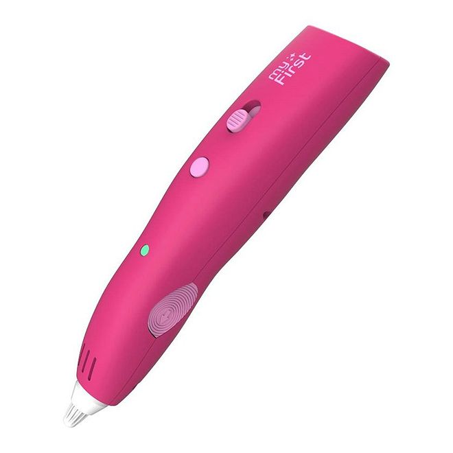 MyFirst 3D Pen Make, Child-Safe Starter Kit, Wireless Operation, Fast Solidification, 3 Years+, 14.2 x 2.9 x 2.6 cm - Pink - Image 1