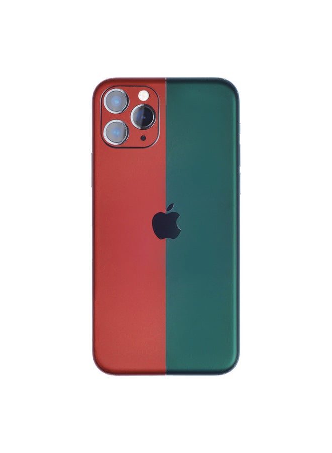 Applicable To 16 Apple 11 Mobile Phone IPhone678XSMAXSE Second Generation 14 Thin Back 12 Full Package 13 Protection 15 Film-Color:Apple 13 PRO (bare)-Dimensions:Back Sticker-Battle Grey