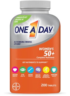 ONE A DAY Women’s 50+ Complete Multivitamin 200 Tablets  - Image 1
