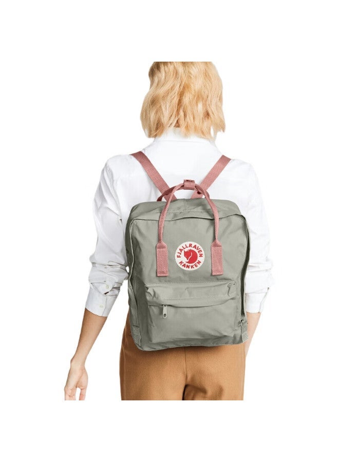Fjallraven Backpack, Large Capacity For Women And Men, School Bag, 23510-021 Misty Gray/Pink, 16L, Kanken - Image 2