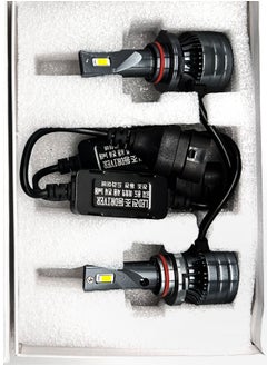 Generic HONGZE Headlights Generic 2Pieces 9005 LED Headlights Super Bright Cold White Hi/Lo Beam LED Bulbs Plug And Play  - Image 1