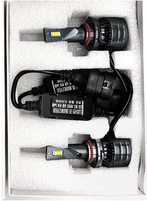 HONGZE Headlights Generic 2Pieces 9005 LED Headlights Super Bright Cold White Hi/Lo Beam LED Bulbs Plug And Play
