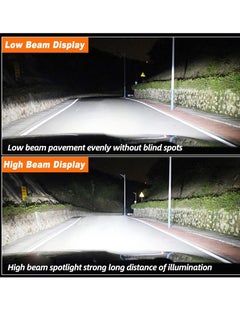Generic HONGZE Headlights Generic 2Pieces 9005 LED Headlights Super Bright Cold White Hi/Lo Beam LED Bulbs Plug And Play  - Image 2