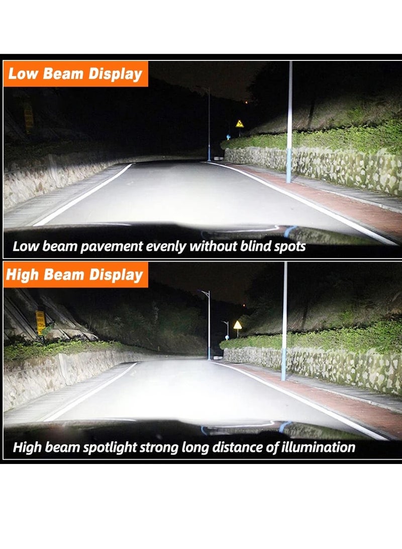 Generic HONGZE Headlights Generic 2Pieces 9005 LED Headlights Super Bright Cold White Hi/Lo Beam LED Bulbs Plug And Play  - Image 2