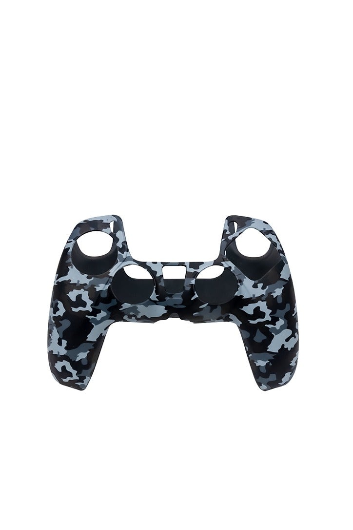 PS5 DualSense Controller Silicone Cover – Anti-Slip, Anti-Scratch Grip Case with Thumbstick Caps Camouflage - Image 3