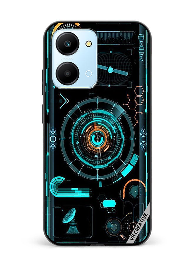 VR CREATIVE Protective Case Cover For Honor Play7T Tumbler Design Multicolour - Image 1