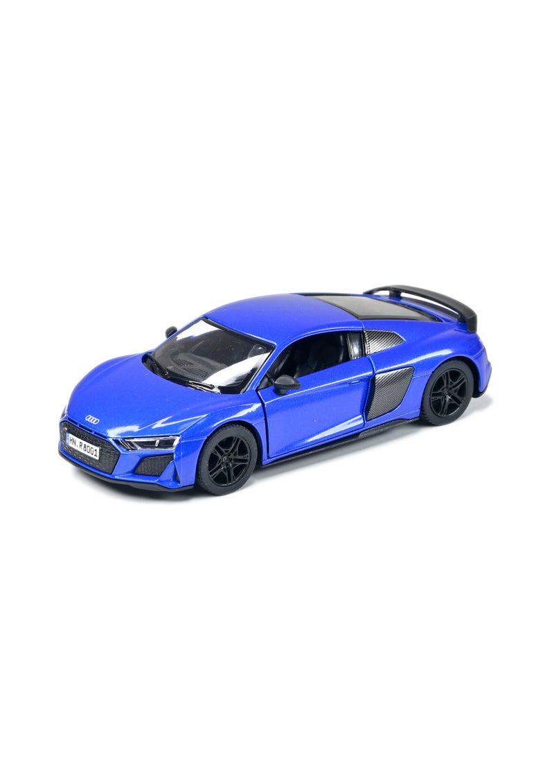 Kinsmart 1:36 Scale 2020 Audi R8 Coupe Door Openable Pull Back Action Diecast Model Alloy Metal Toy Car  - Image 4
