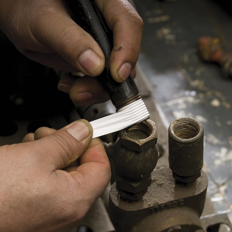 Laco 44086 Slic-Tite PTFE Pipe Thread Tape, Premium Grade [600" Length, 3/4" Wide], White - Image 2