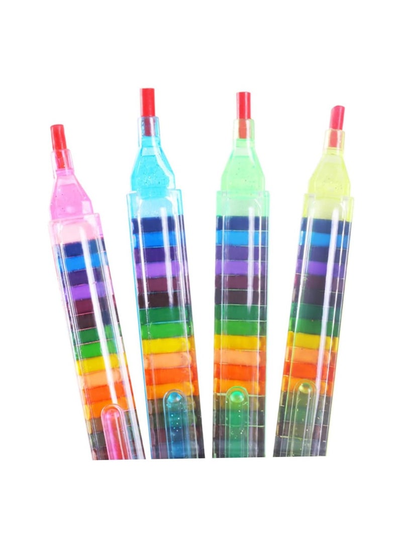 1pc 20 Crayon Pen Crayons Painting Pen Small Crayon Pencil Washable Pen Coloring Drawing for Student Art Brushes - Image 3