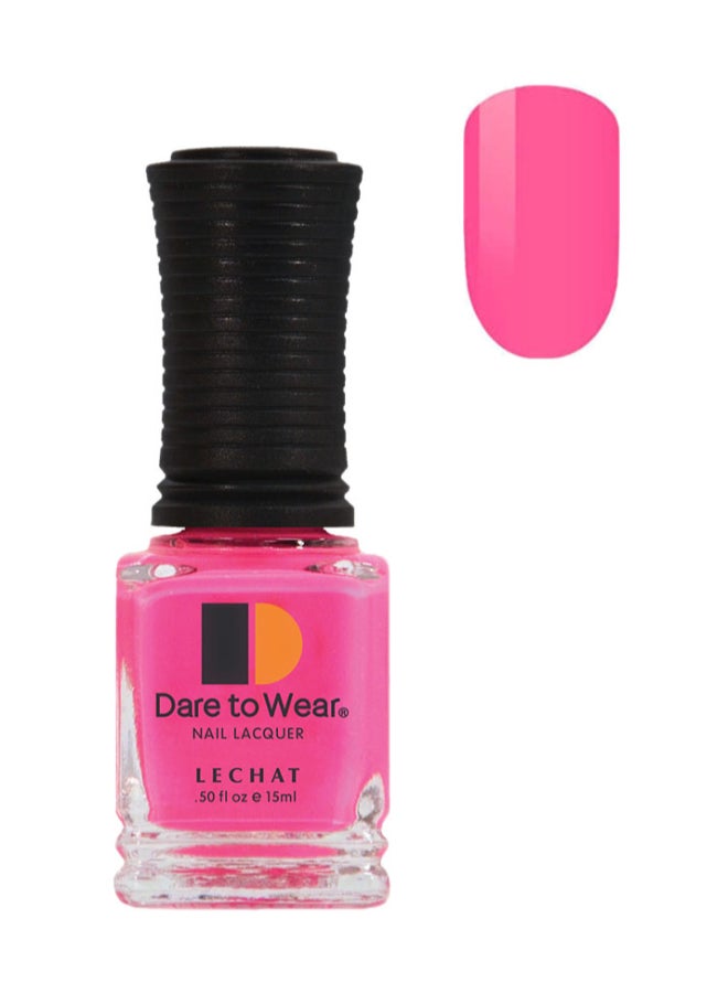 Lechat Nail Polish Super Shine Long Wear Lacquer Quick Drying Nail Color Resists Chips Fading Lasts Up To 3 Weeks Precise Application In One Stroke Nail Paint Hot Fever-Dw44