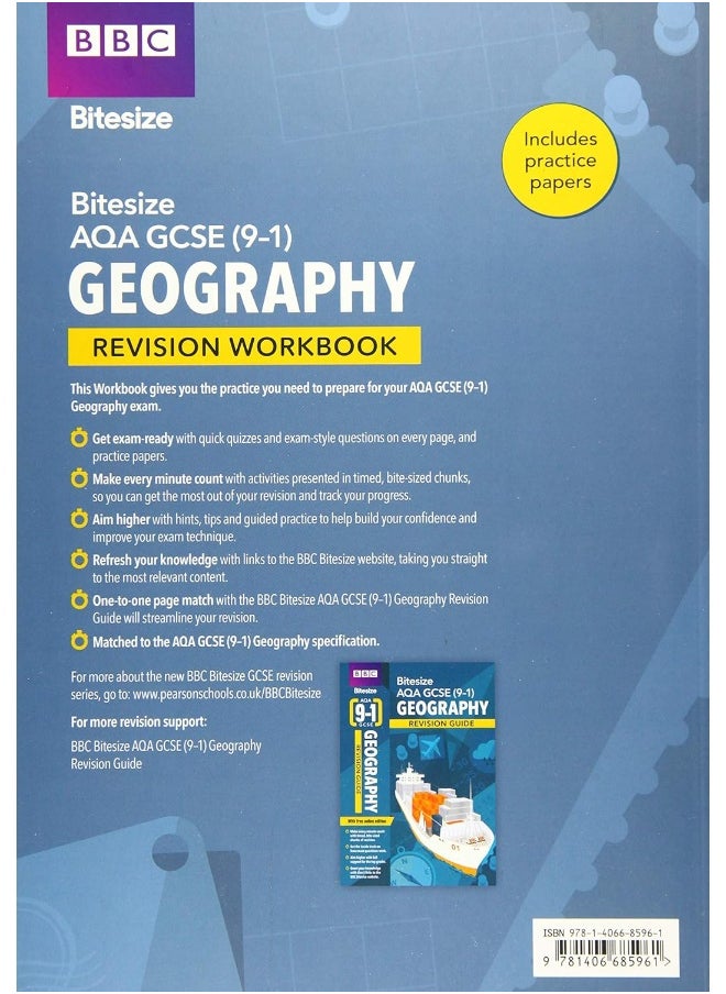 null - BBC Bitesize AQA GCSE (9-1) Geography Revision Workbook - 2023 and 2024 exams - Image 1