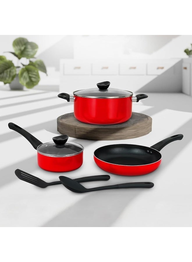 KAWASHI طقم أواني الطهي غير اللاصقة من كواشي 7 قطع - Image 4
