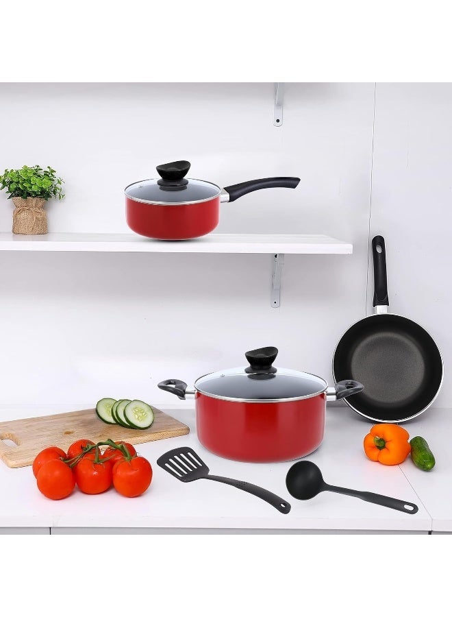 KAWASHI طقم أواني الطهي غير اللاصقة من كواشي 7 قطع - Image 2