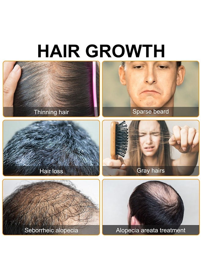 Elaimei - Hair Growth Foam, With Minoxidil Biotin& , Hair Regrowth Treatment for Stronger, For Natural Hair Regrowth & Thickening, Thicker Longer Hair That Stop Hair Thinning 60ml - Image 1