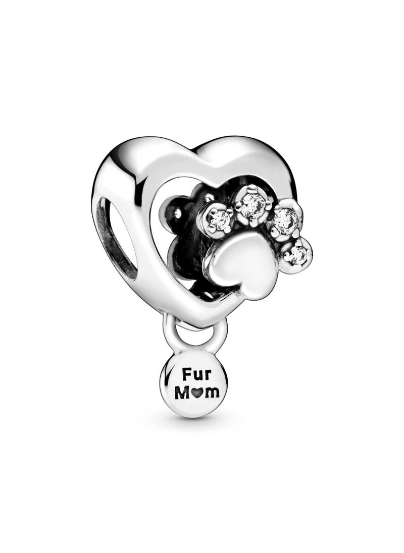Pandora Violet - Pandora claw heart pendant - Image 1