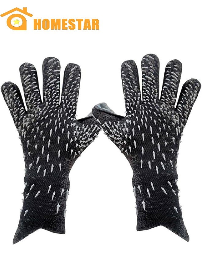 هومستر حجم 7 قفازات حارس المرمى ، قفازات حارس المرمى تقدم حماية ممتازة مع مقاومة للتآكل ، ومكافحة الانزلاق وحماية المعصم - Image 1