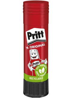 Pritt Pritt Glue Stick, Safe & Child-Friendly Craft Glue for Arts & Crafts Activities, Strong-Hold adhesive for School & Office Supplies, 2x11g Pritt Stick  - Image 3
