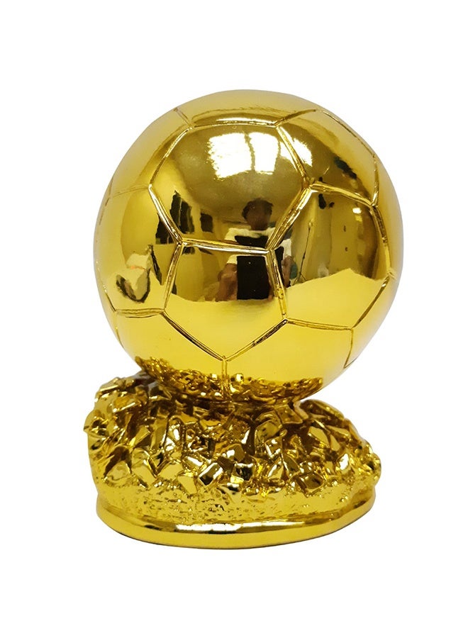 Football Golden Ballon Trophy Champion Trophy World's Best Player MVP Shooter Awards World Cup Replica Resin Crafts Souvenir Gifts - Image 1