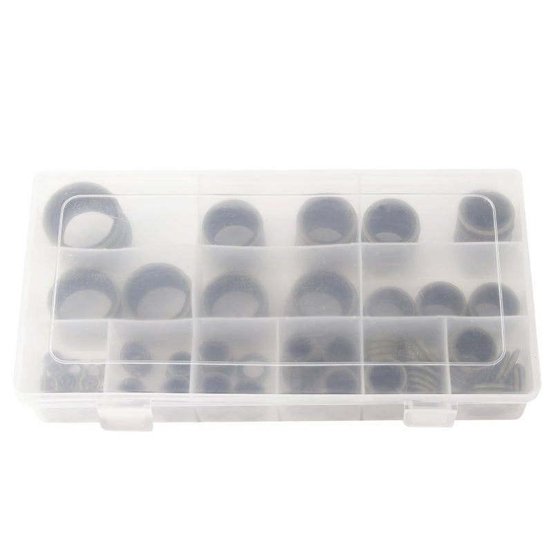 AUTOMAJOR 245pcs Oil Drain Plug Crush Washer Gasket Seal Assortment – 6 8 10 12 14 16 18 20 22 24 27 30 mm - Universal Fit 245pcs 12 Sizes Steel with Rubber Oil Plug Washers by AUTOMAJOR - Image 4