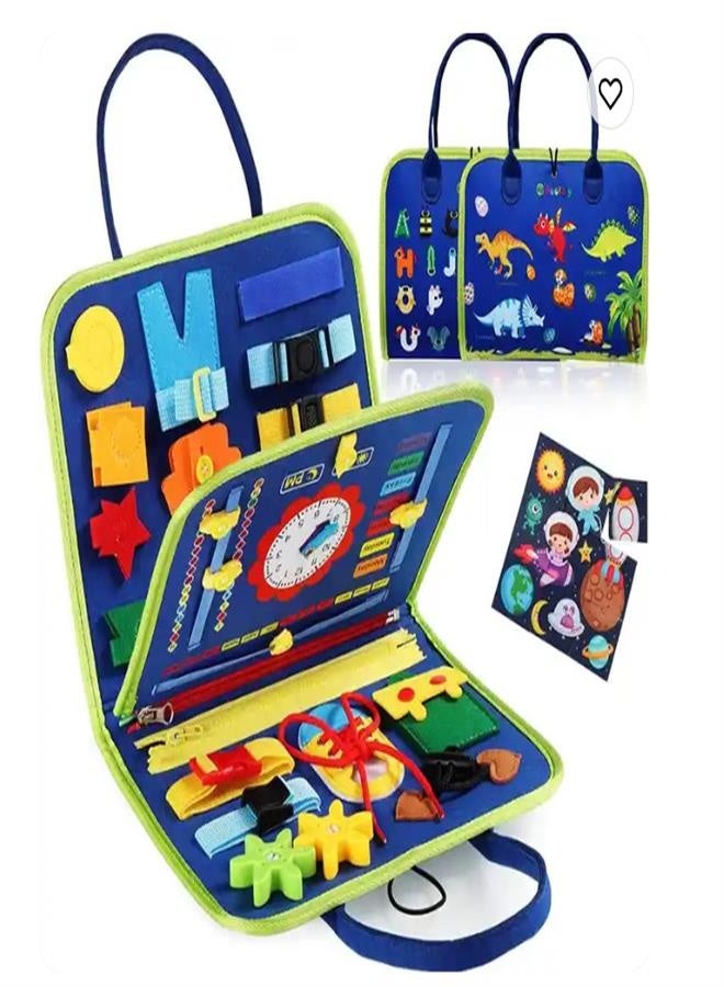 Baby early education textbook bag, felt learning board, educational toys, children's felt learning board - Image 2