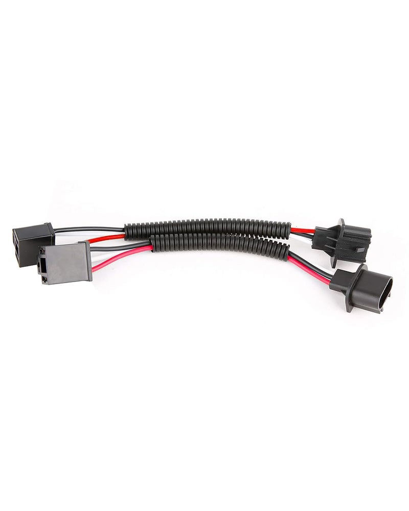 BICYACO H13 to H4 Adapter Headlight Adapter Connector for Jeep Wrangler JK TJ Trucks Cable-2 PCS - Image 5