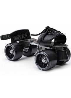 Jaspo Big Boss Adjustable Quad Roller Skates For Kids & Adults (6 Yrs & Above),Front Brake, 61Mm Tpu Wheels,Metal Body (21-27 Cm Foot Length)| Ideal For Beginner & Advanced Skaters  - Image 1