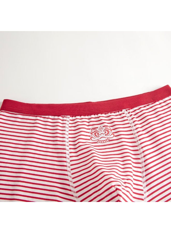 Threegun Kids A-class Auspicious Red Boys' Mid-large Size Boxer Briefs Set 1 175 - Image 2