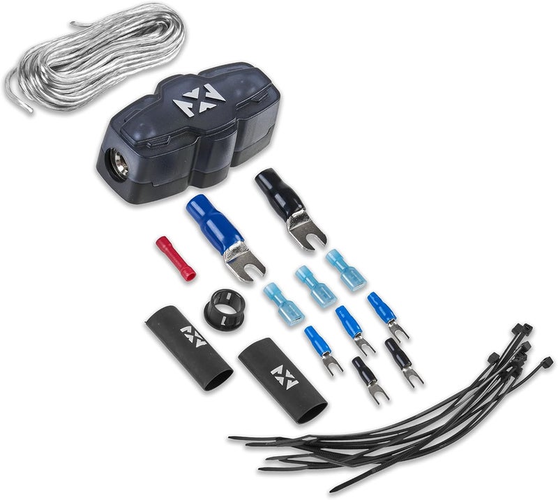 NVX مجموعة أسلاك مكبر الصوت True 8 Gauge AWG 100% OFC بدون كابل RCA - XAPK8 - Image 5
