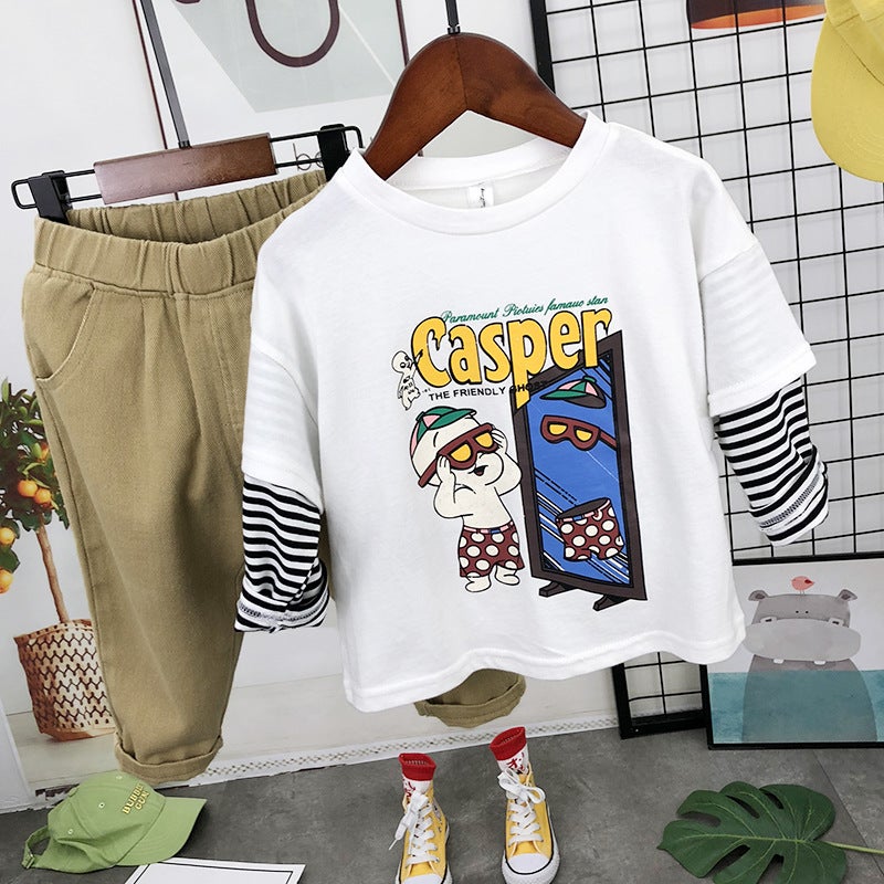 Children'S Denim Jacket Spring Style Tops For Boys, Shirts, Trendy Children'S Clothing, Boys' Spring Shirts - Image 5