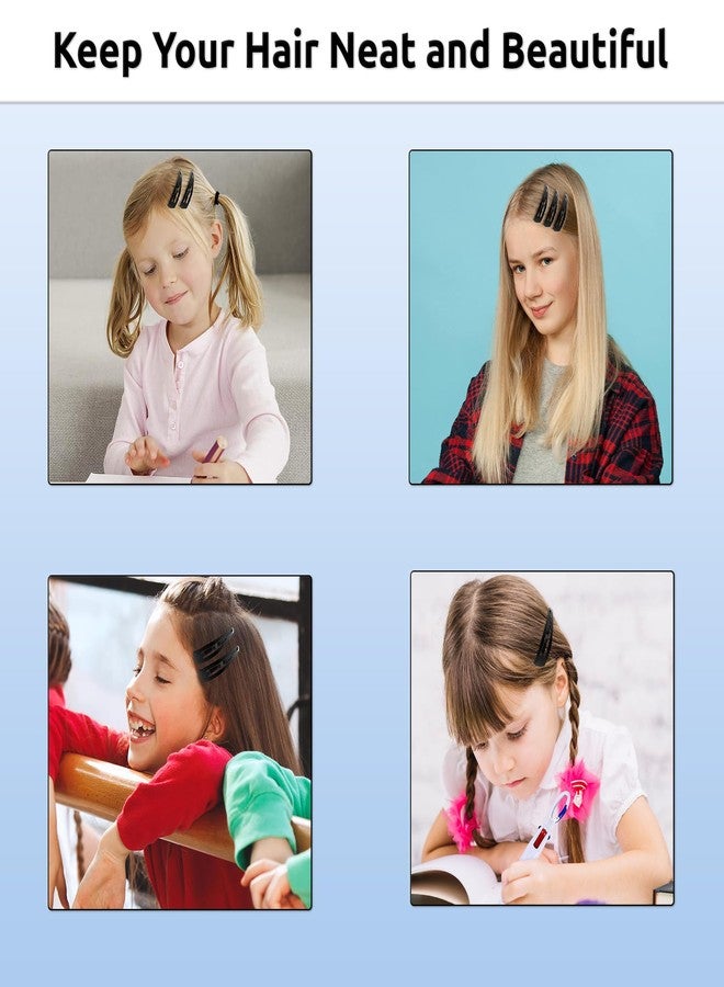 TRIPIN 12 Pieces Black Metal Tic Tac Hair Clips for Women & Girls. (Pack of 2) - Image 4