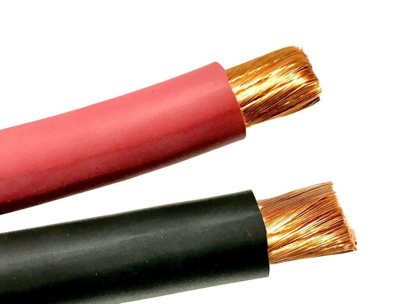 AC/DC Wire 8 Gauge 8 AWG Welding Battery Pure Copper Flexible Cable Wire - Car, Inverter, RV, Trucks (15 ft Black + 15 ft Red)