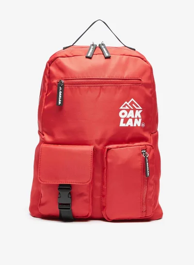 Oaklan by Shoexpress Boys Printed Backpack with Zip Closure