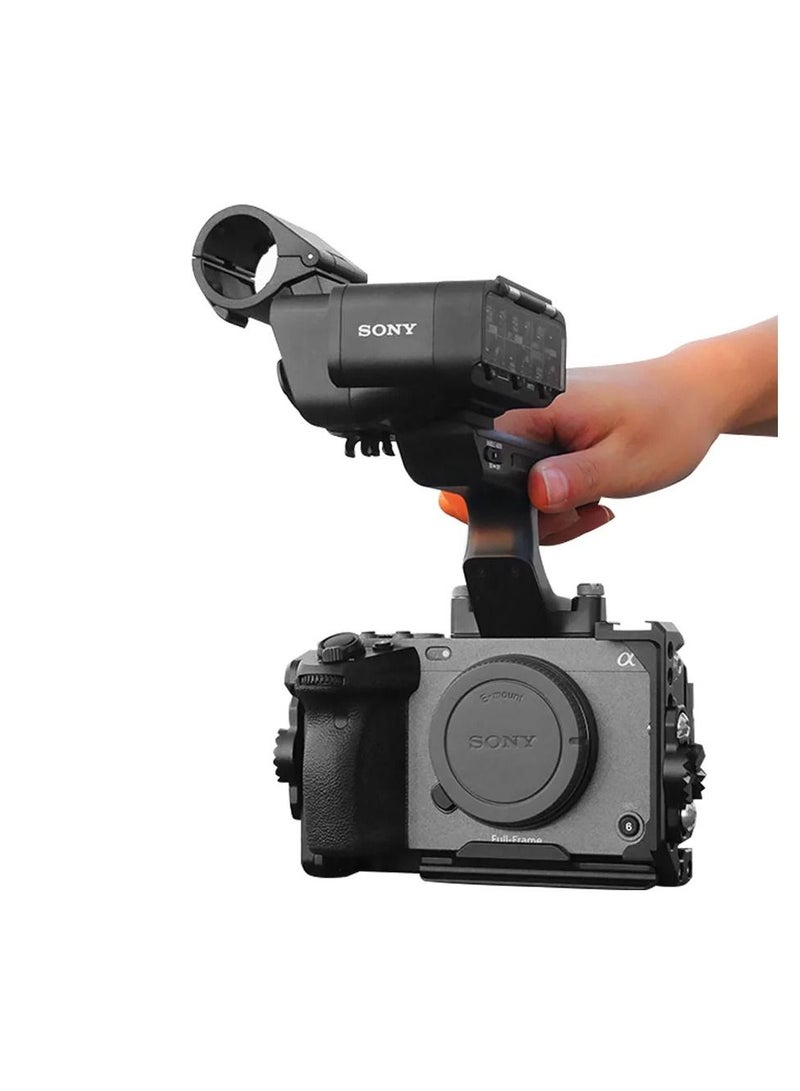 Camera Rabbit Cage Compatible with Sony FX30/FX3 Camera with Cage, Upper side handle and Two Sides Handles