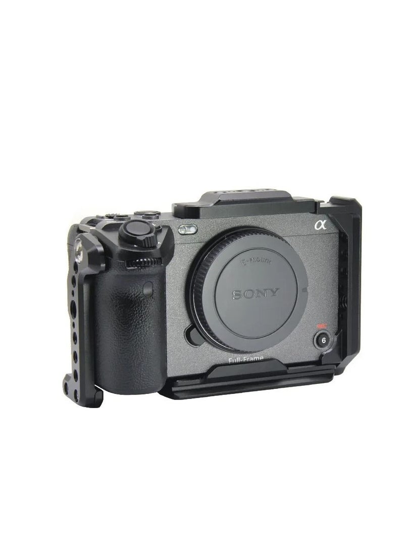 Camera Rabbit Cage Compatible with Sony FX30/FX3 Camera with Cage, Upper side handle and Two Sides Handles
