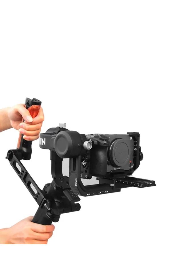 Camera Rabbit Cage Compatible with Sony FX30/FX3 Camera with Cage, Upper side handle and Two Sides Handles