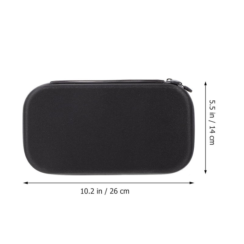 Portable Black Eva Stethoscope Case Organizer with High-Capacity Storage Pouch for Travel and Home Use, Multifunctional Medical Stethoscope Carrying Bag - Image 2