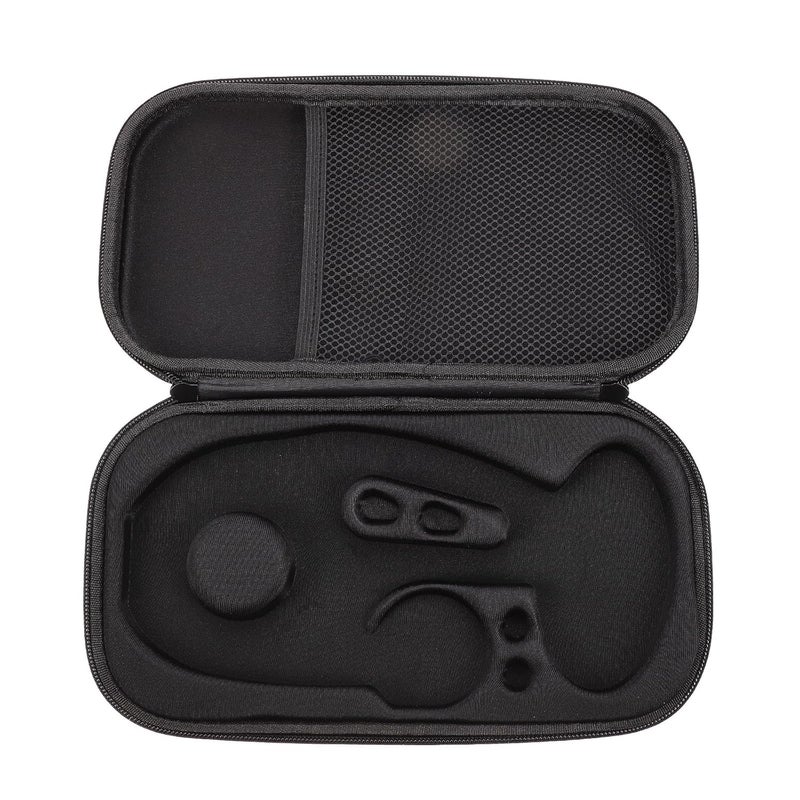 Portable Black Eva Stethoscope Case Organizer with High-Capacity Storage Pouch for Travel and Home Use, Multifunctional Medical Stethoscope Carrying Bag - Image 1