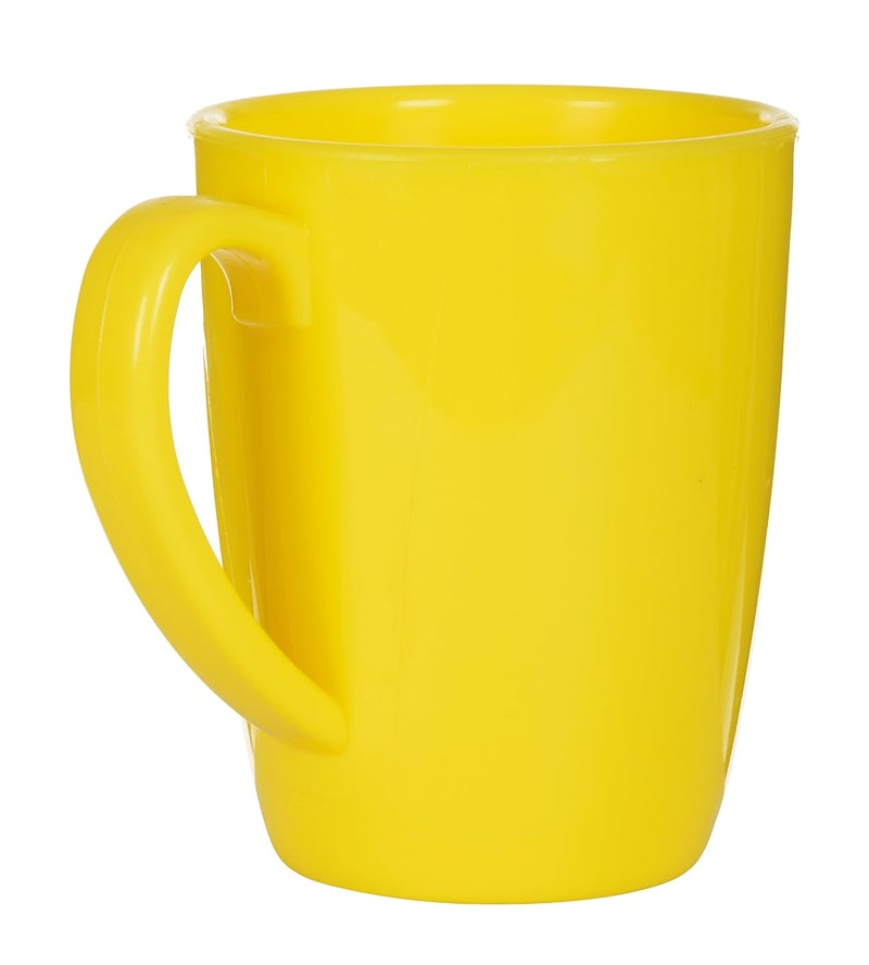 Lifeplast كوب شاي وقهوة بلاستيك LIFEPLAST 2 قطع أصفر 300 مل - Image 3