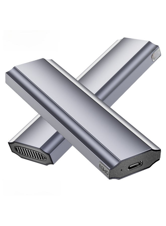 M11 Tool-free Solid State SSD Hard Disk Box NGFF/NVME20G10G5G Dual Protocol Hard Disk Box Type-c3.1-Color:M6-dual Protocol 10Gbps - Image 4