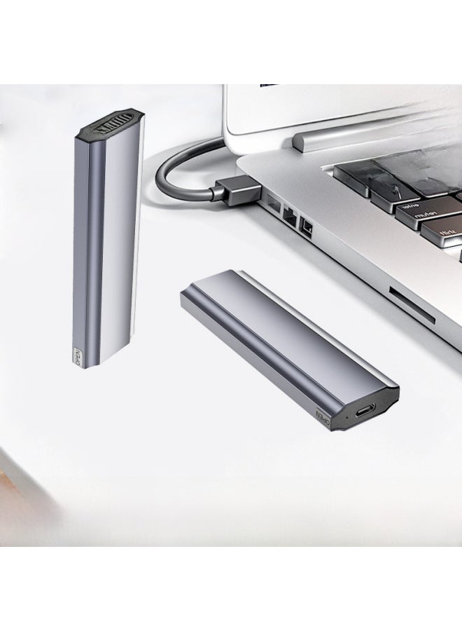 M11 Tool-free Solid State SSD Hard Disk Box NGFF/NVME20G10G5G Dual Protocol Hard Disk Box Type-c3.1-Color:M6-dual Protocol 10Gbps - Image 2